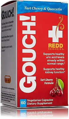 $34.99 • Buy Redd Remedies, Gouch!, Support For Healthy Joints And Uric Acid Levels, 60 Caps