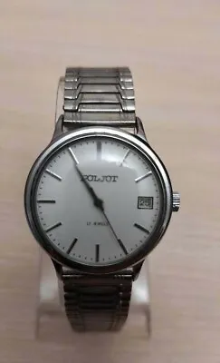 £109.19 • Buy Soviet Poljot 17 Jewels Vintag Collectible USSR Nice White Wristwatch Watch
