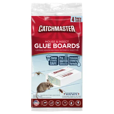 Catchmaster 1872SD Mouse & Insect Glue Boards - 4PK • $5.49