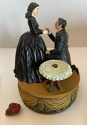 Ardleigh Elliott GWTW Gone With The Wind Music Trinket Box Rhett Scarlett READ • $35