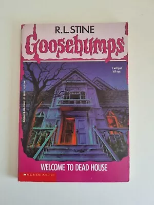 Goosebumps Book #1 Welcome To The Dead House R.L. Stine 90s Teen Novel Vintage • $9.95