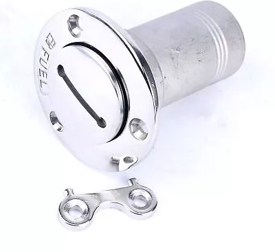 Amarine Made 2  Boat Deck Fill Marine 316 Stainless Steel Filler Key Cap Fuel • $19.99