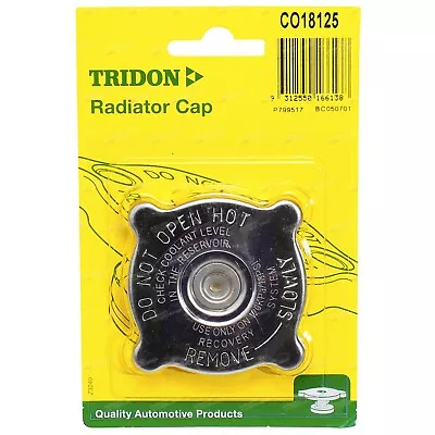 Tridon Radiator Cap For Holden Crewman VZ 5.7L 6.0L V8 LS1 L76 2004~2007 Ute • $21.95