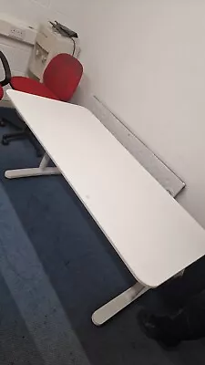 £24 • Buy IKEA BEKANT Desk / Table, 160x80cm White