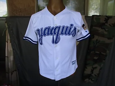 Yaquis Mexican League Stitched Baseball Team Jersey Sz 14 Years 36 Inch Chest • $40