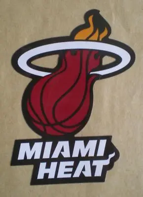 Miami Heat NBA Basketball Decal Stickers Team Logo Design-Your Choice • $1.65