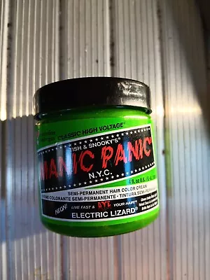 MANIC PANIC Electric Lizard Green Hair Dye Classic High Voltage 4 Oz (BB11) • $16.99