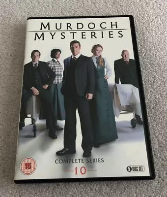 Murdoch Mysteries. Series 10. Season 10. Series Ten. 5 Disc Dvd Set. Region 2 • £9.89