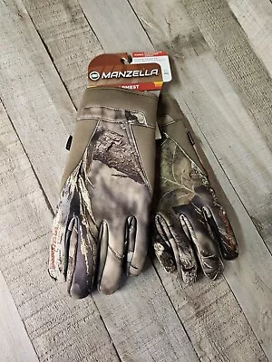 Manzella Coyote Touch Tip Waterproof Insulated Hunt Glove Men's Medium Camo   • $29.99