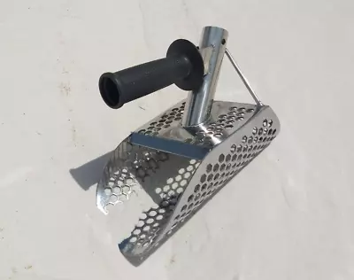 Sand Scoop Metal Detecting Shovel Beach Water Detector Sifting Tool Handle • $74