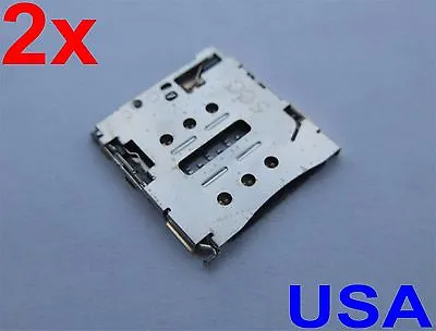2X SIM Card Reader Tray Port Slot Holder For Huawei Ascend P6-U06 • $5.49