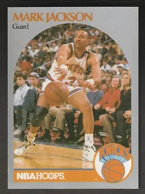 1990-91 Hoops Mark Jackson #205 Menendez Brothers In Background New York Knicks • $9.99