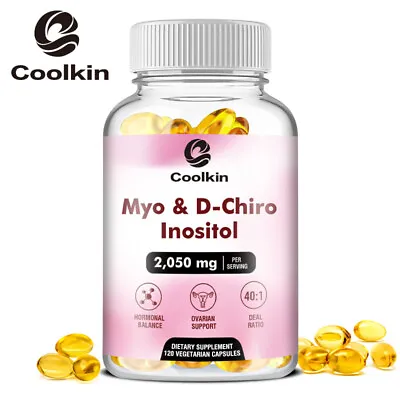 Myo & D-Chiro Inositol - Women's Health Estrogen Balance Fertility Supplement • £7.56