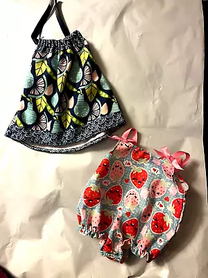 2 Baby Alive Sweet Spoonfuls Blue Fruit Halter/ Dress Outfits Baby Doll Clothes • $8.99