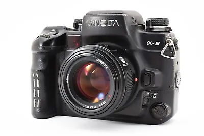 [N.MINT] Minolta Maxxum Dynax Alpha α9 A9 Film Camera 50mm F1.4 AF Lens JAPAN • $359.99