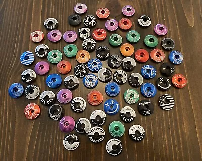 You Pick 2 - Laser Etched Threadless Bicycle Headset Stem Cap 1 1/8  • $19.99