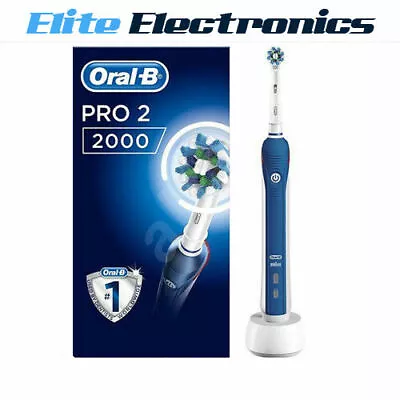 $109.85 • Buy Oral-b Pro 2 2000 Electric Toothbrush Blue