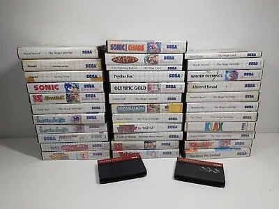 £9.99 • Buy Sega Master System Titles Please Make Your Selection All Tested