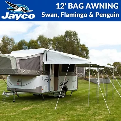 New Range 12' Ft Jayco Bag Awning For Swan Flamingo Or Penguin Camper Trailer • $950