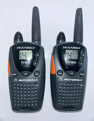 Motorola Talkabout FR50 Walkie-Talkies With 14 Channels - TESTED And WORKS! • $14