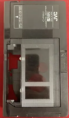 JVC C-P6U PlayPak Motorized VHS-C To VHS Converter Cassette Adapter Tested Vid • $34.99