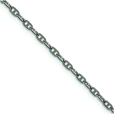 Chisel Stainless Steel Polished 2.75mm Anchor Chain Necklace Or Bracelet SRN1879 • $39.99