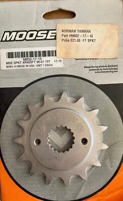 Honda XR400 XR 400 Moose Racing Front Sprocket 15 Tooth M602-17-15  • $19.99