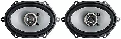Pair Crunch CS5768CX 5x7  Or 6x8  Car Audio Speakers 2-Way 250 Watts Max • $19.97