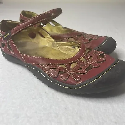 $14 • Buy Jambu Women S Blossom Red Comfort Shoe Size 11M