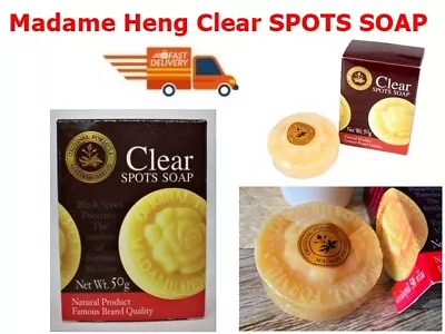 Madame Heng Clear SPOTS SOAP Natural Concentrate Soap White Skin Lightening • $23.99