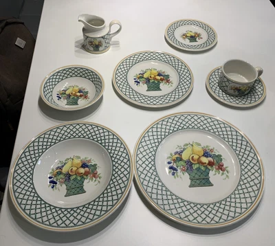 £39.99 • Buy Villeroy & Boch Basket Complete Dinner  Place Setting. 8 Pieces.