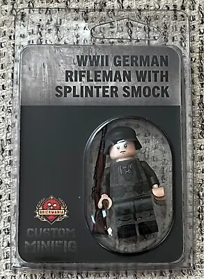 Brickmania® WWII German Rifleman With Splinter Smock | New • $71.78
