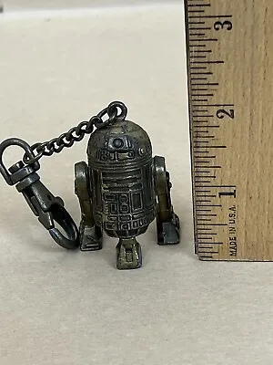 Vintage 1985 Brass Star Wars R2D2 Key Chain LFL • $9.99