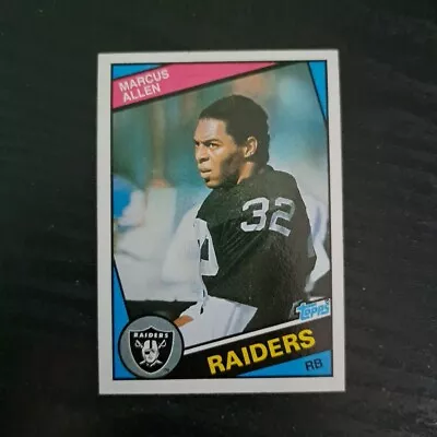 1984 Topps Football #98 Marcus Allen Rookie Card • $2.50