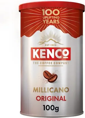 Kenco Millicano Original Instant Coffee 100g _ Pack Of 6 Tins Total 600g • £24.20