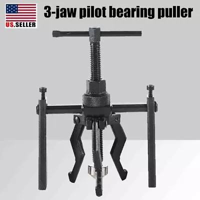 3 Jaw Pilot Bearing Puller Inner Wheel Gear Extractor Bushing Remover Tool Kit • $17.99