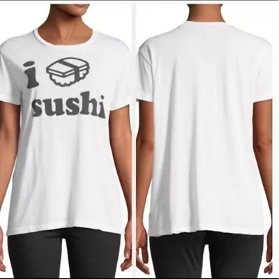 Chaser Sz Medium I Love Sushi BW Tee NEW • $29
