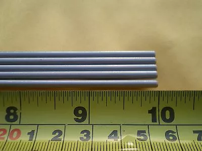 3 Pcs. Stainless Steel Round Rod 302 1/8  (.125 ) (3.24mm.) X 10  Long  • $11.99