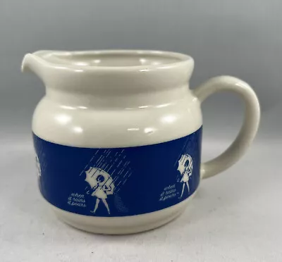 Morton Salt Company Creamer Umbrella Girl 'When It Rains It Pours' • $11.95