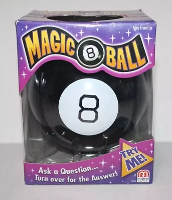 Classic Mattel Magic 8 Ball Toy Vintage Game Fortune Teller Kids Lucky Answers • $9.99