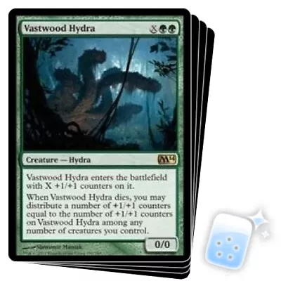 VASTWOOD HYDRA X4 2014 Core Set M14 Magic MTG MINT CARD • $7.19