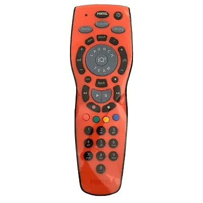 Genuine Foxtel IQ3 Limited Edition Remote Control ORANGE • $17.99