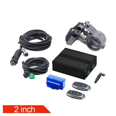 $217.20 • Buy OBD2 Vacuum Pump Exhaust Cutout Electric Control Valve Kit & Remote Control APP 