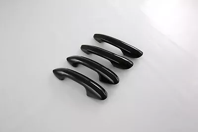 Black Door Handle Lid Cover Trim For 2022-2023 Mercedes Benz C Class Sedan W206 • $24.99