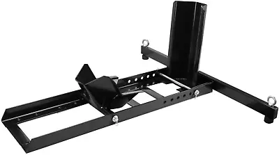 Heavy-Duty Adjustable Motorcycle Wheel Chock Stand - 1800 Lb. Weight Capacity • $107.99