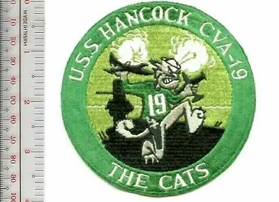 US Navy USN USS Hancock CVA-19 Catapult Crew Essex Class Aircraft Carriers Patch • $9.99