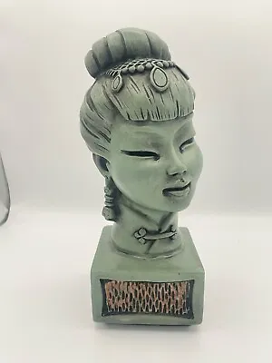 Universal Statuary Corp 1960 Chinoiserie Asian Empress Figural Bust Decor 11  • $84.95