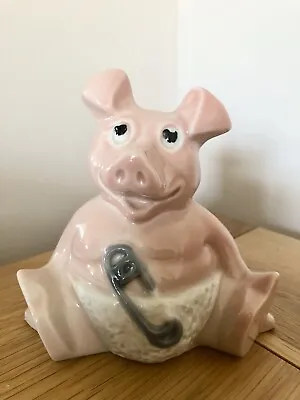 NatWest Pig 'Baby Woody' With Original Stopper - Wade Vintage Piggy Bank • £9.95