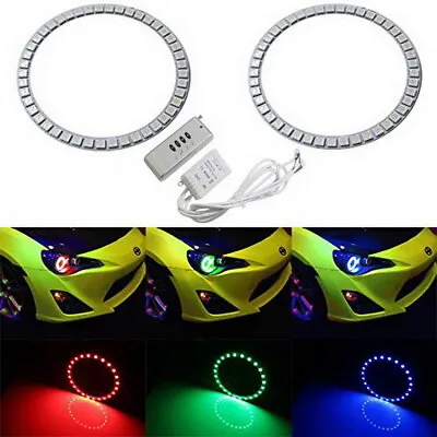 RGB Multi-Color LED Angel Eyes Halo Rings Kit For Scion FRS Subaru BRZ Headlight • $35.99