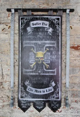 Lifesize 40k Death Watch Inspired Handmade Banner • $80.82